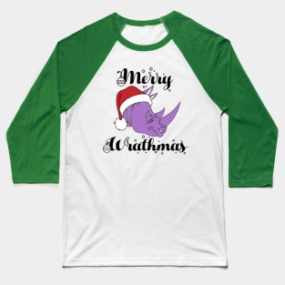 LTO Merry Wrathmas Twitch Logo Design Baseball T-Shirt